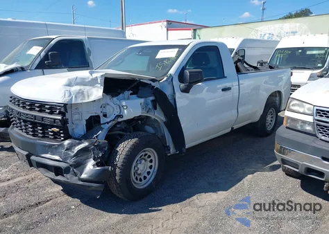 2021 Chevrolet Silverado 1500 2Wd Long Bed Wt z USA, uszkodzony, nr VIN 3GCNWAEH6MG411543